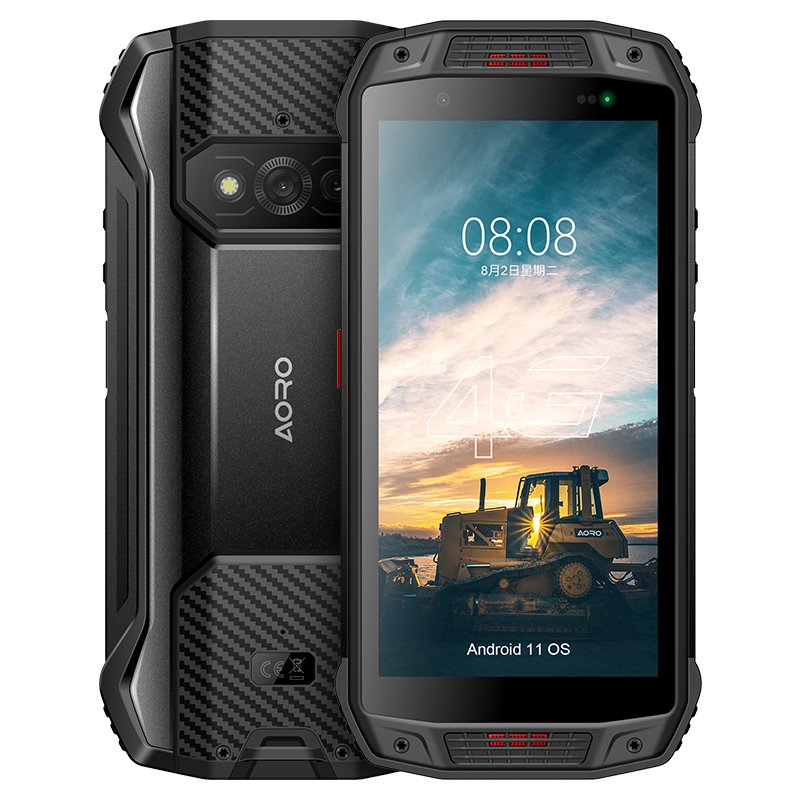 Aoro A20 Ip68 5G Network 6+128GB waterproof handset 1012 BOX sound android 12 octa core Handy Rugged POC Mobile Phone